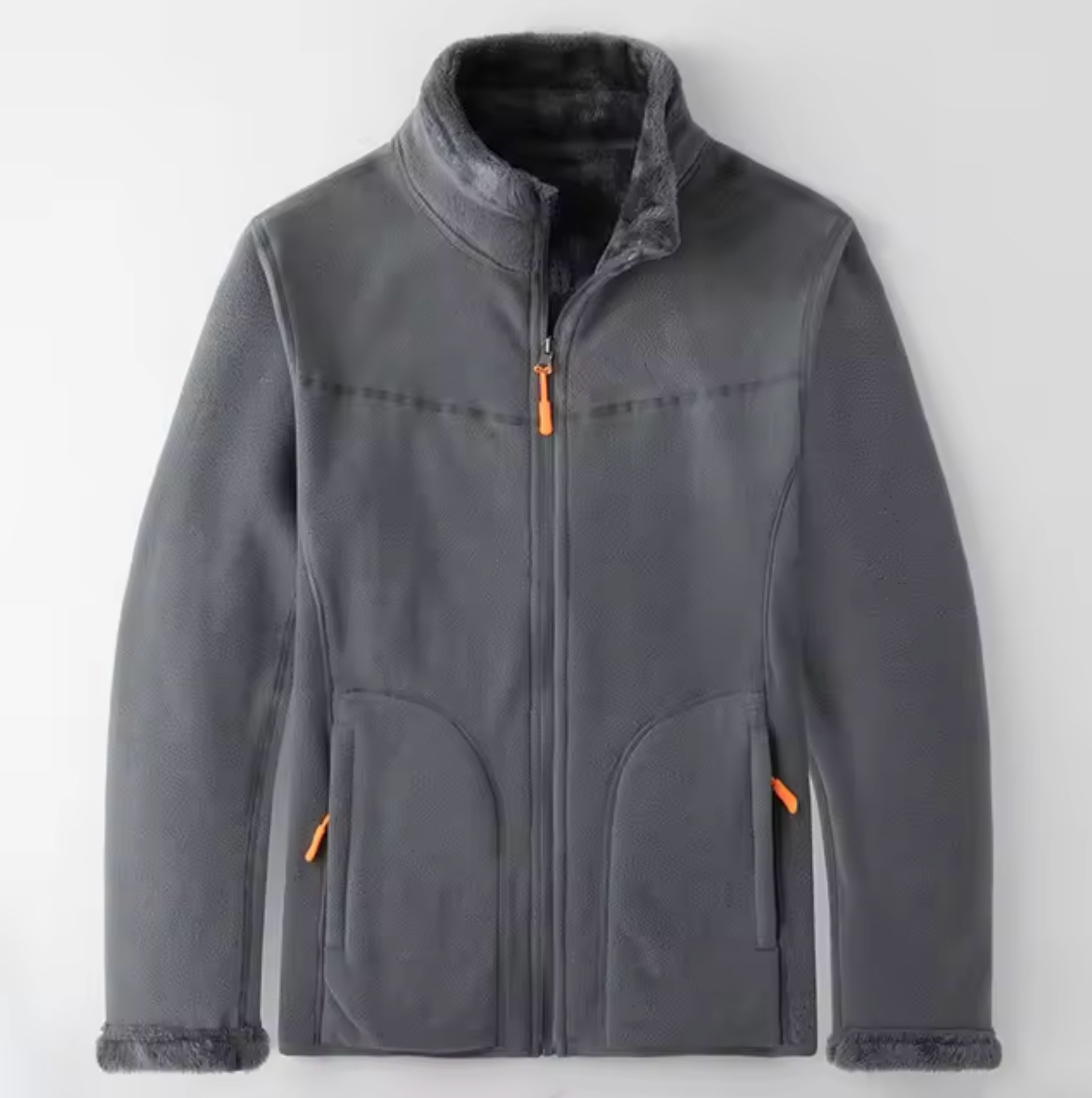 Chaqueta Forro Polar Reversible Unisex Cálido - Vestiria