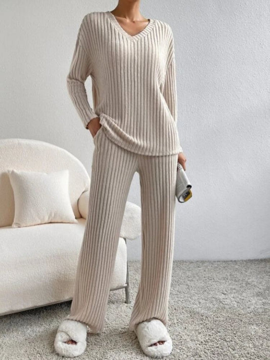 Juego Deportivo Mujer Suéter y Pantalón Cálido - Vestiria