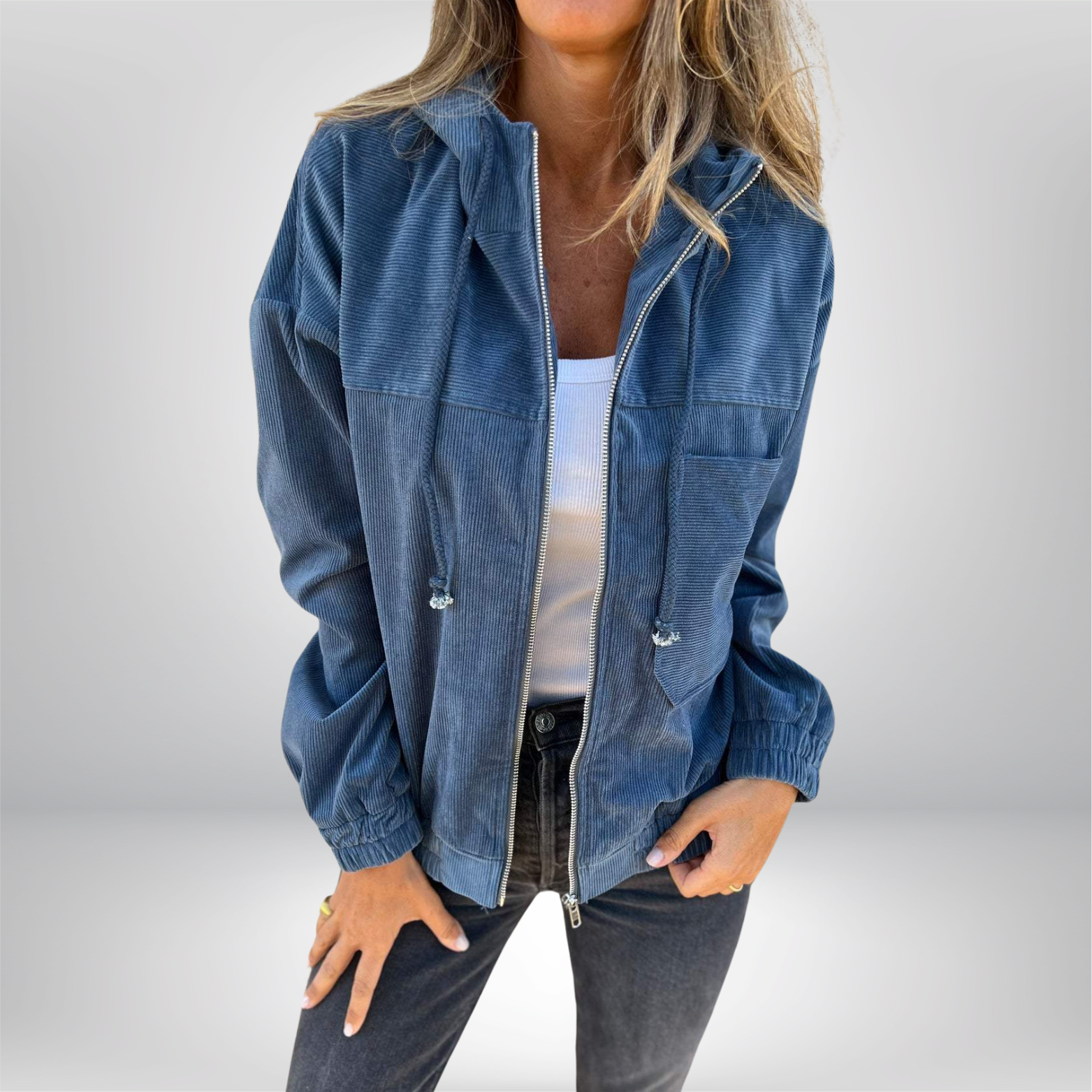 Chaqueta Mujer Informal Estilo Urbano - Vestiria