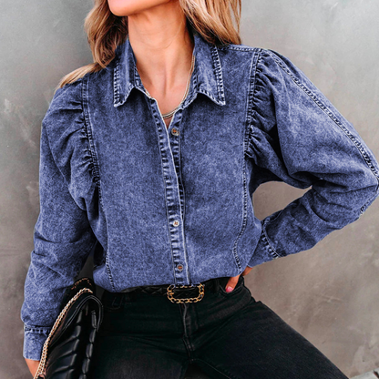 Blusa Vaquera Chic Mujer