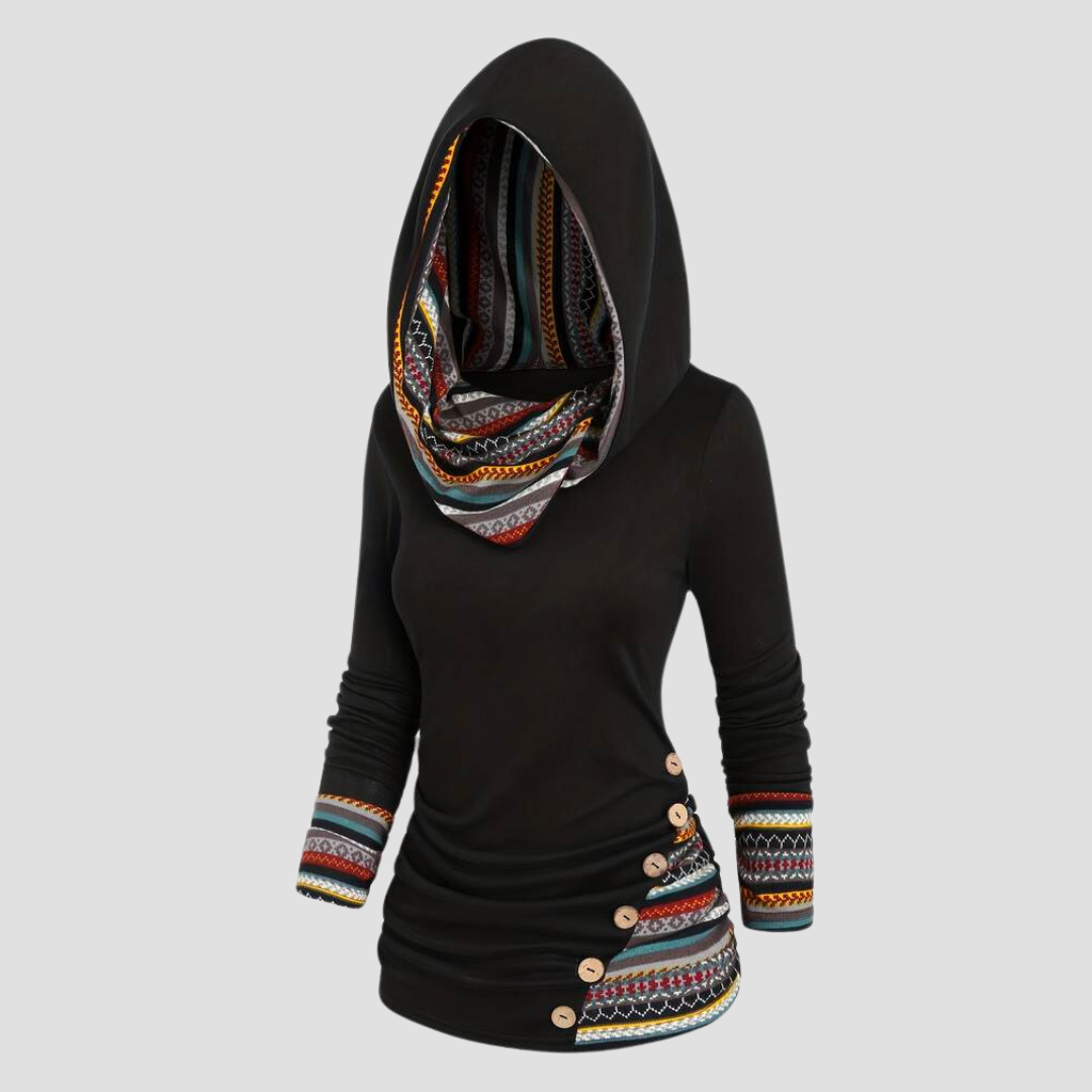 Sudadera Mujer Estilo Boho Chic