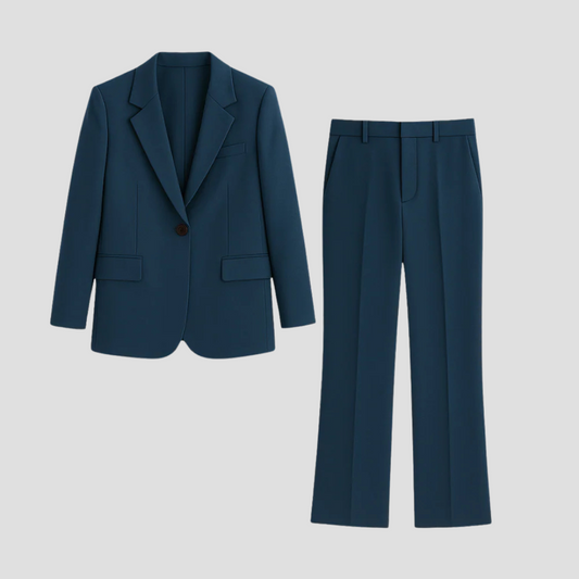 Traje de Invierno Mujer Abrigo Largo Elegante - Vestiria