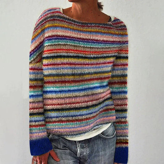 Jersey de Rayas Estilo Clásico Manga Larga - Vestiria