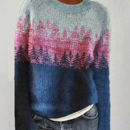 Jerséi de punto suave mujer invierno