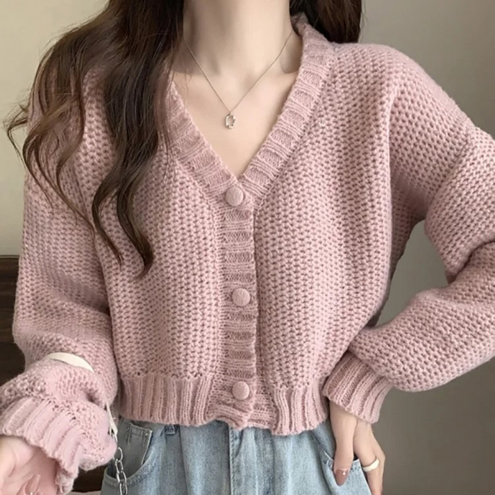 Jersey Cuello V Mujer Cómodo - Vestiria