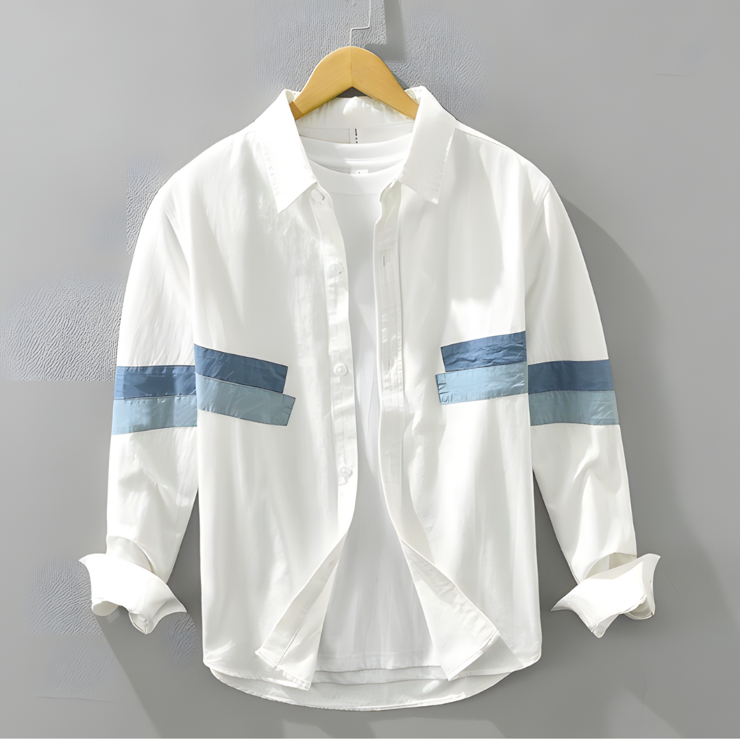 Camisa de hombre a rayas elegante - Vestiria