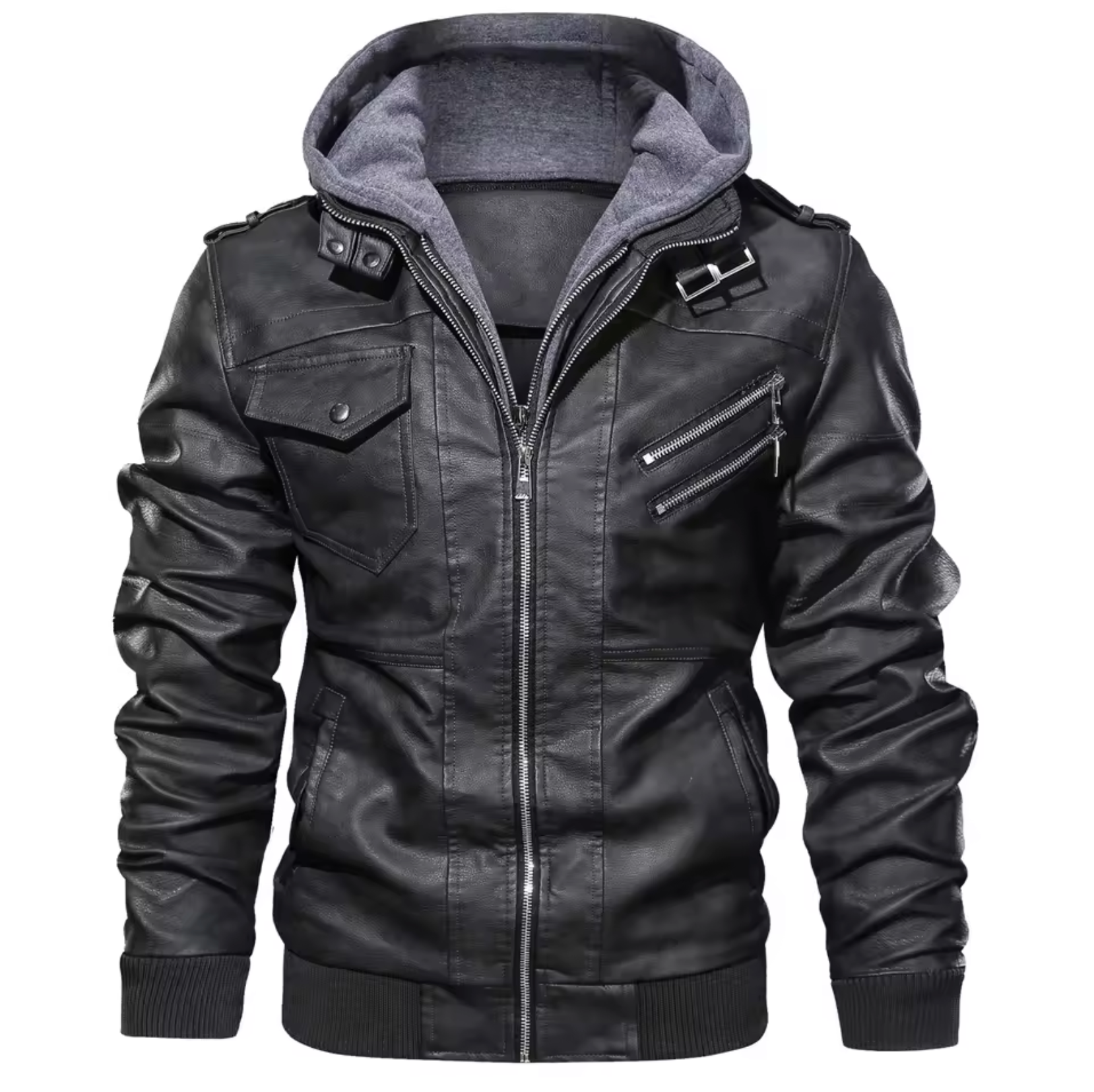 Chaqueta Piel Sintética Abribueltas Cálida - Vestiria