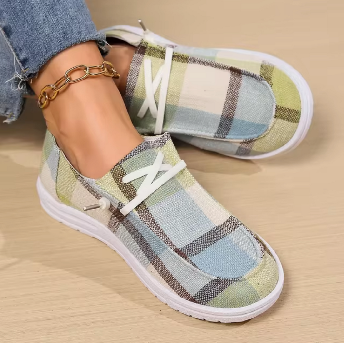 Zapatillas cómodas sin cordones suela baja - Vestiria