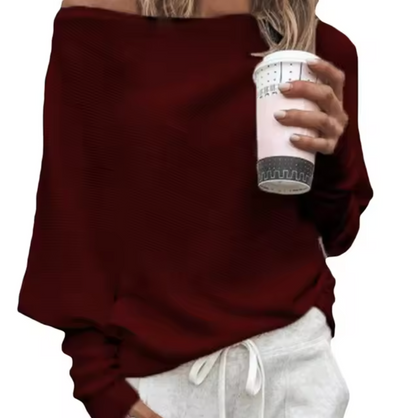 Blusa Punto Mujer Off Shoulder Chic