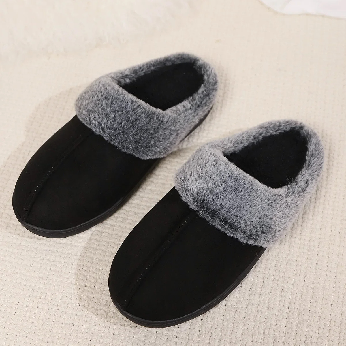 Pantuflas Mujer Pelo Sintético Calentitas - Vestiria