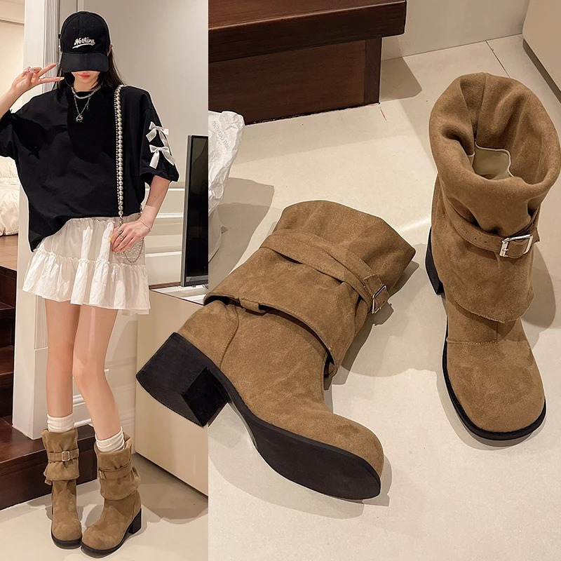 Botas Mujer Tacón Alto y Ligero - Vestiria