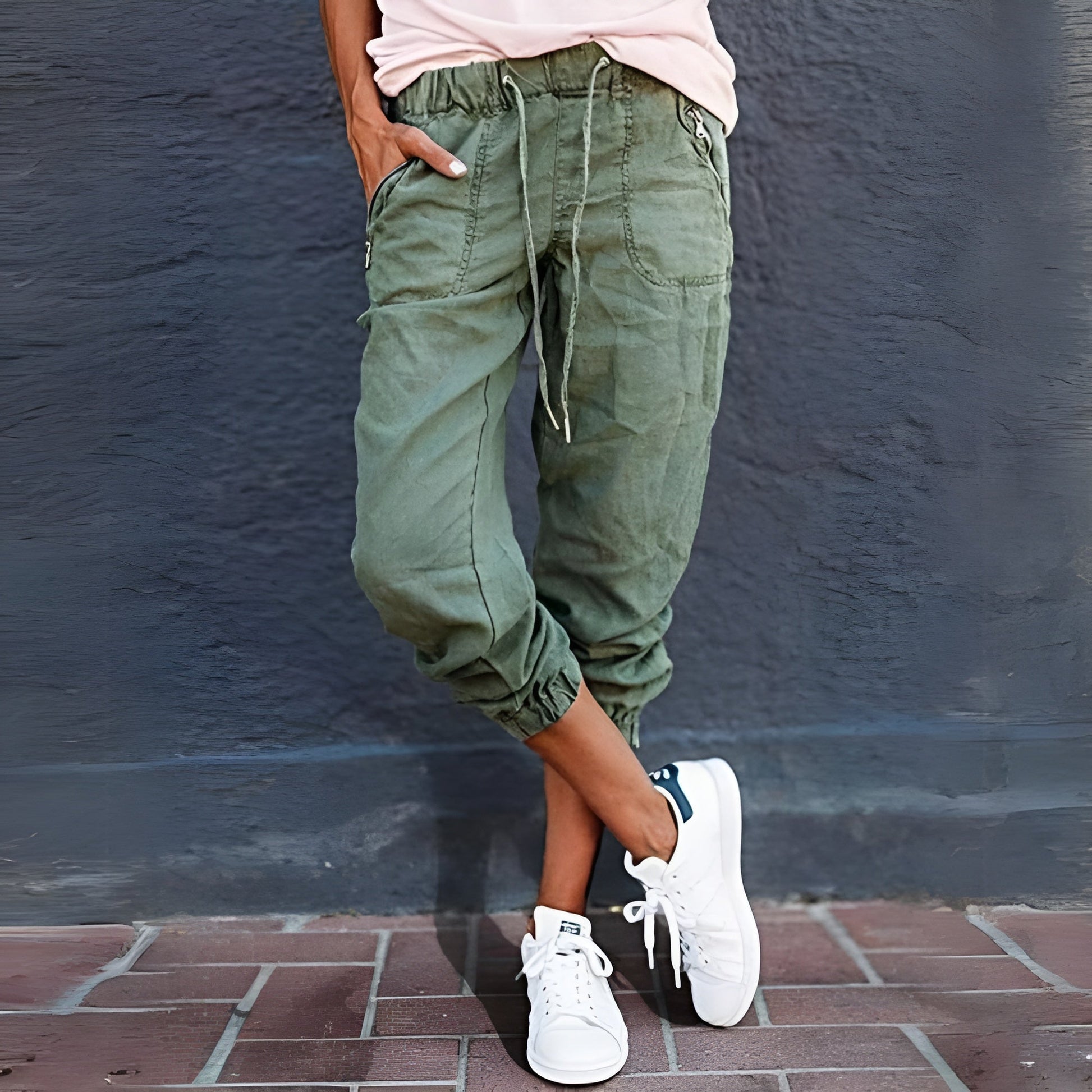 Pantalones Cargo Mujer Estilo Militar - Vestiria