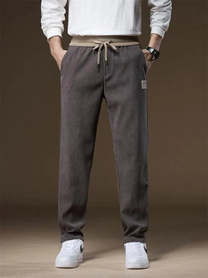 Pantalones de Pana Suaves Hombre