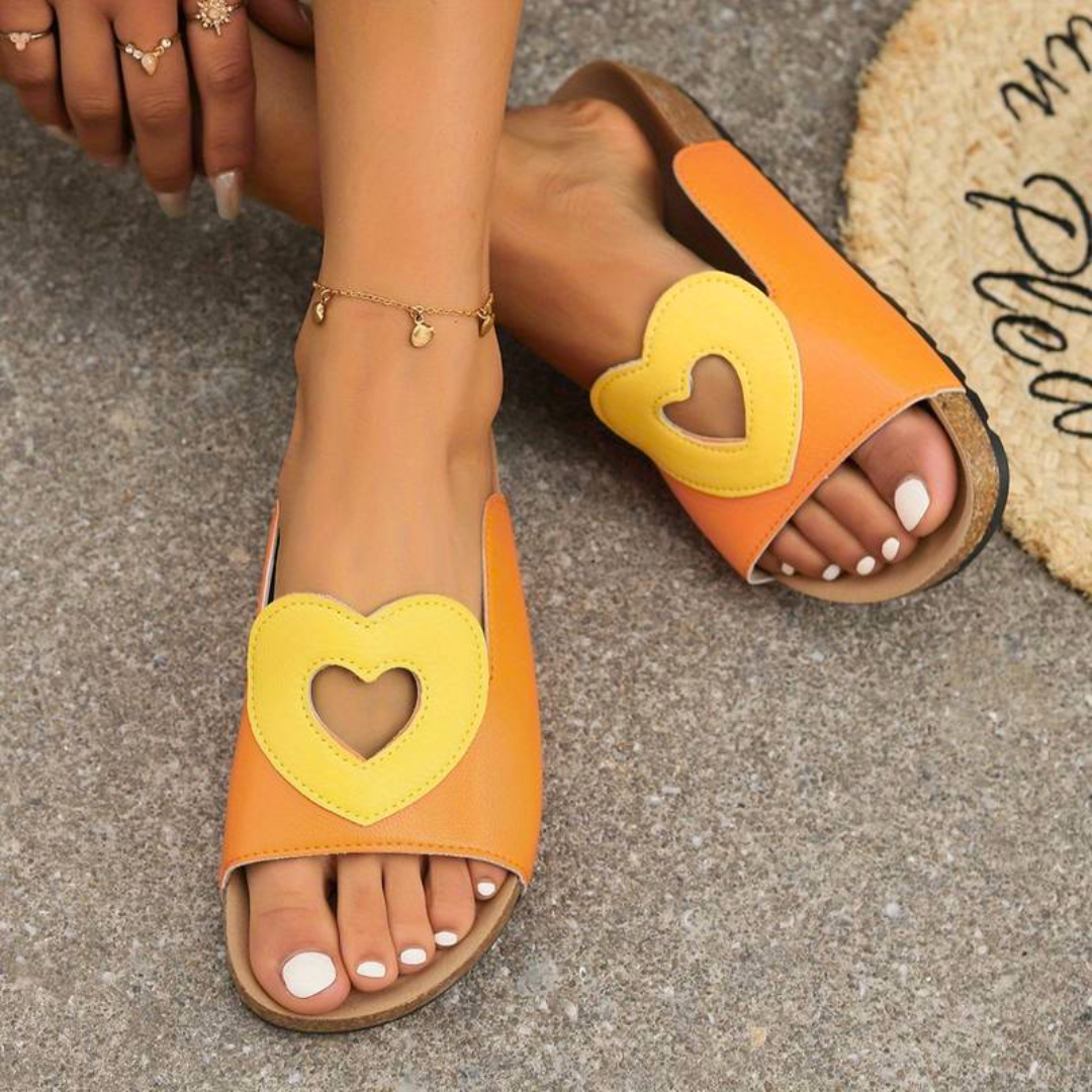 Sandalias Corazón Mujer Románticas - Vestiria