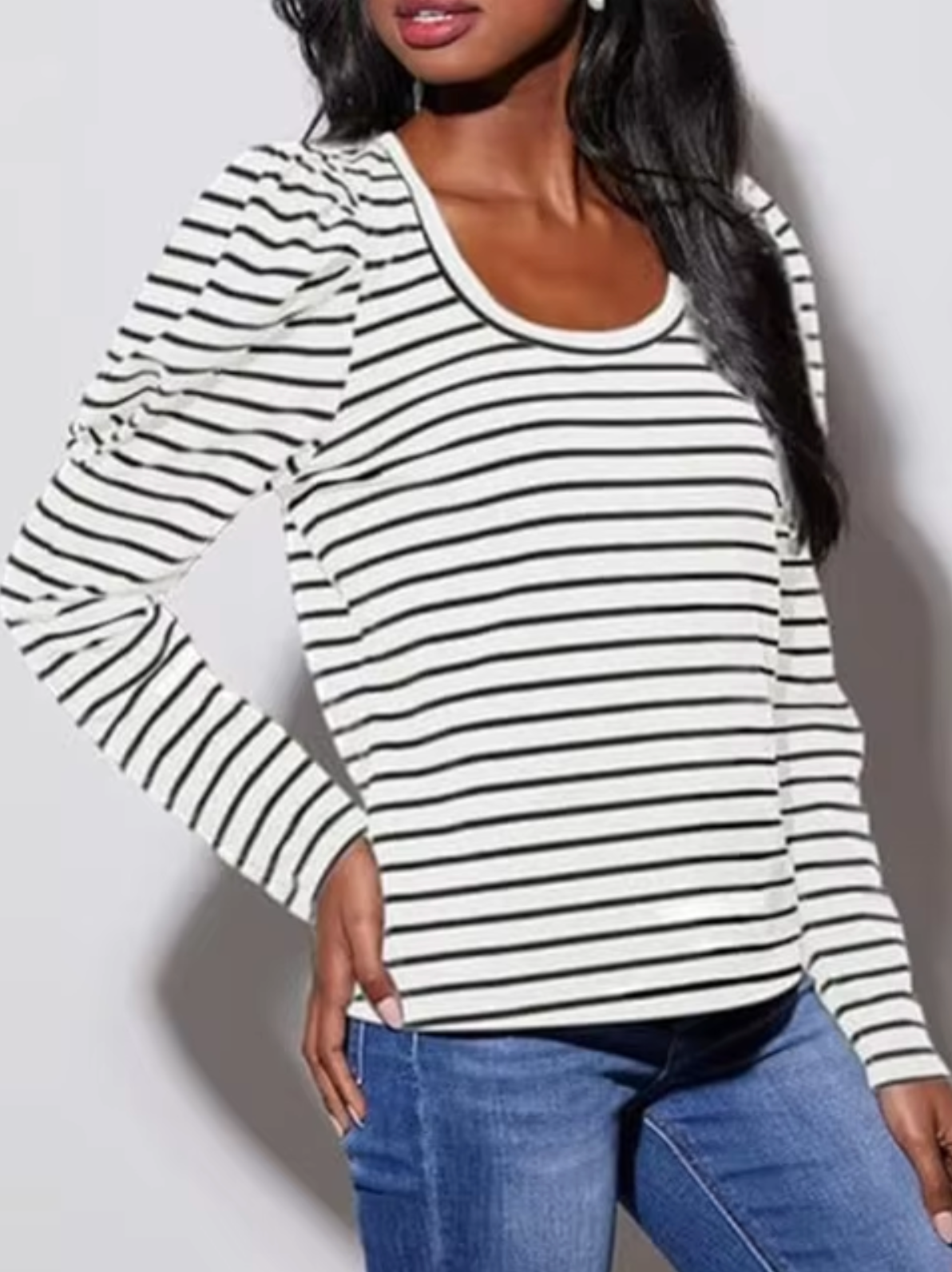 Jersey Femenino Manga Larga Estilo Boho - Vestiria