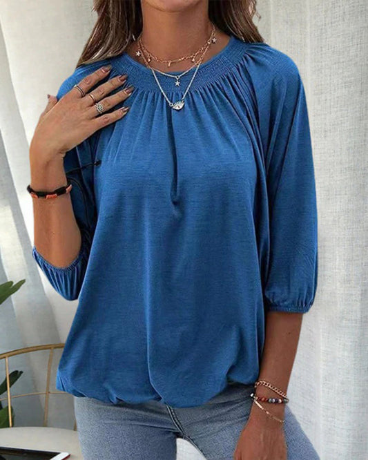 Blusa Mujer manga Corta Estilosa - Vestiria