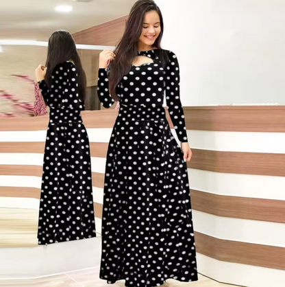 Vestido Maxi Floral Mujer Elegante - Vestiria