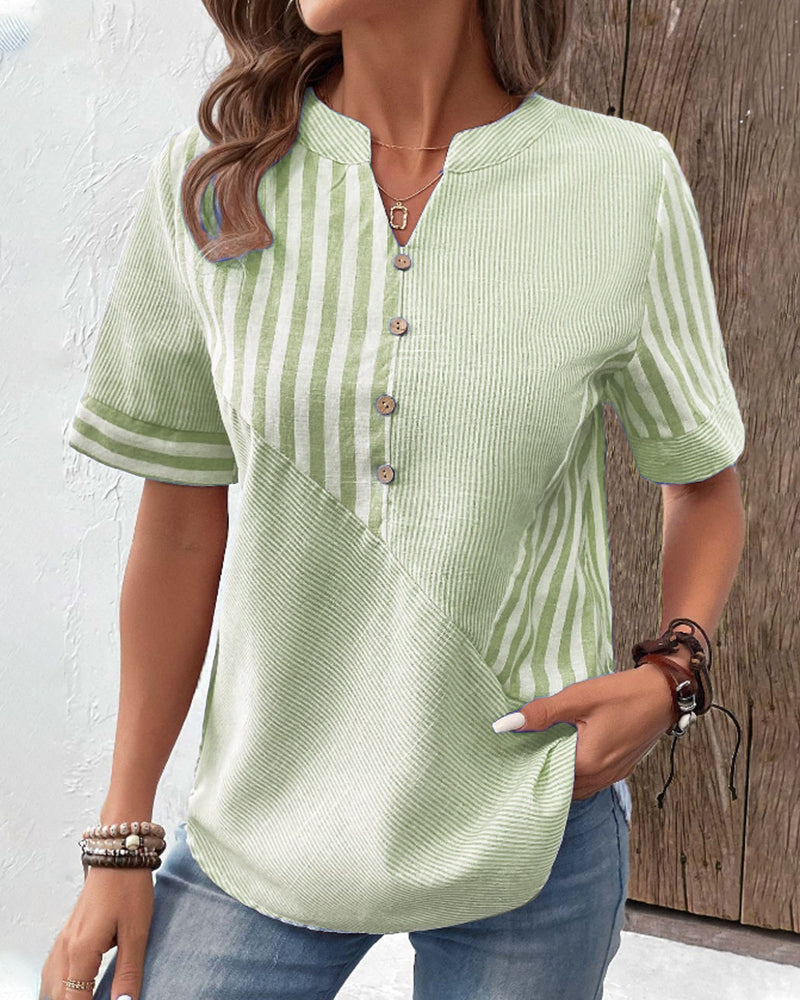 Blusa Estilosa Rayas Verano