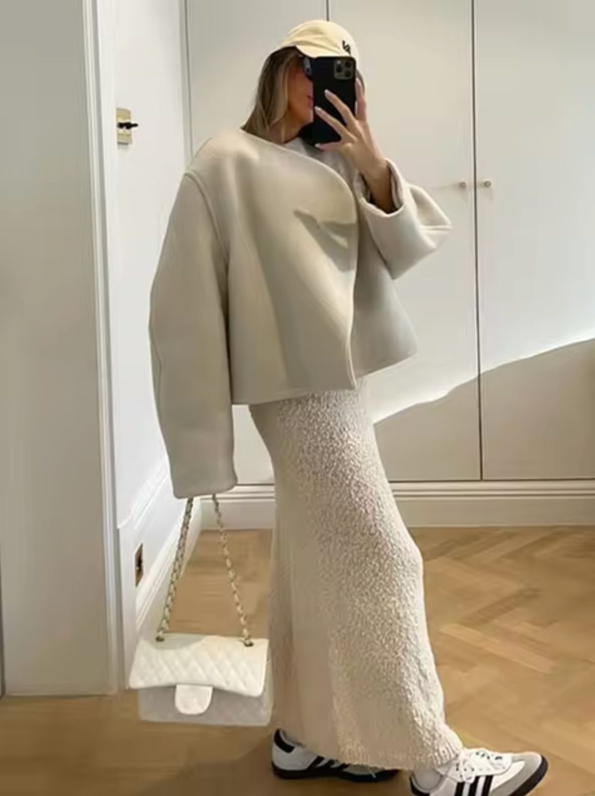 Chaquetón de Lana Abultado Invernal - Vestiria