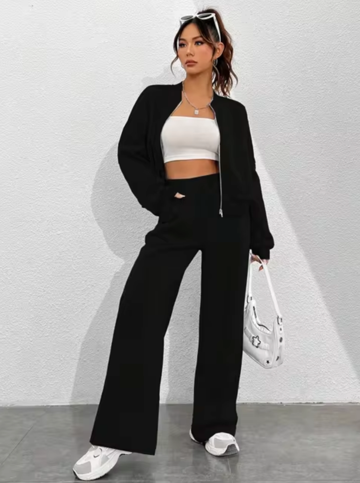 Conjunto Deportivo Mujer Algodón Cálido - Vestiria