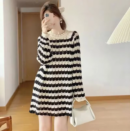 Vestido de Punto Suave y Cálido