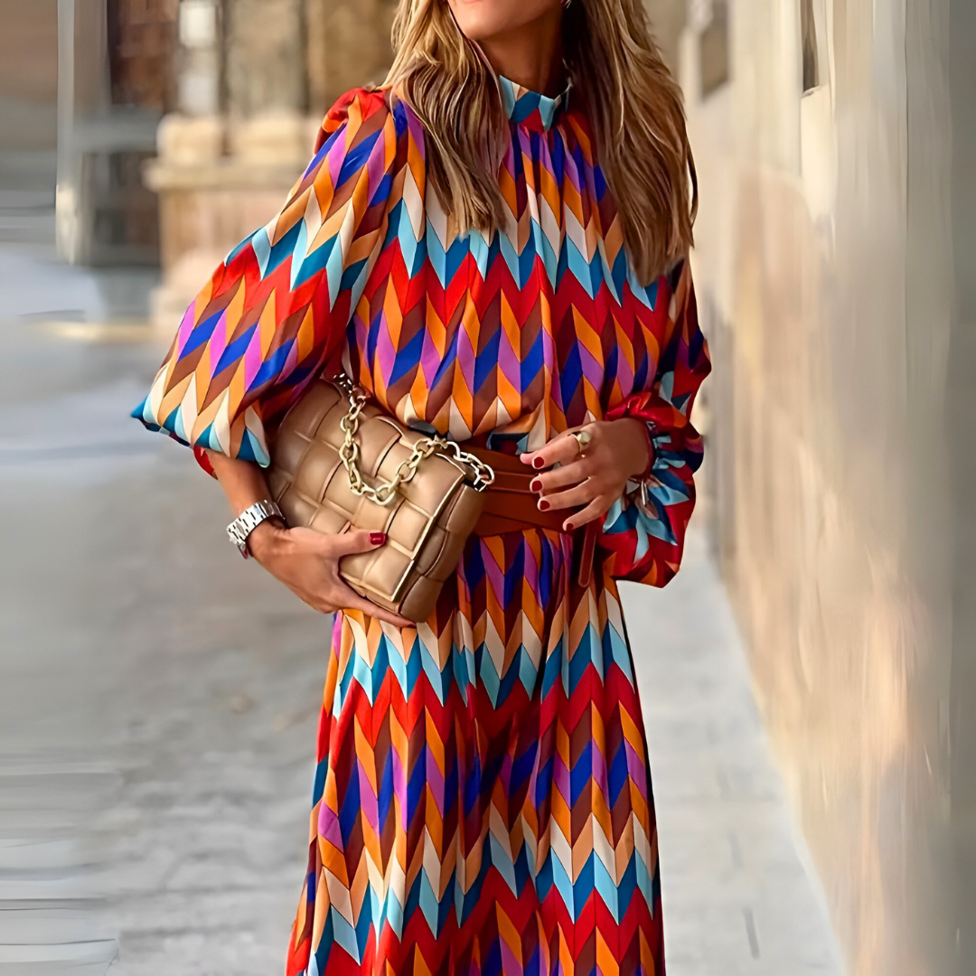Vestido Mujer Colorido y Alegre