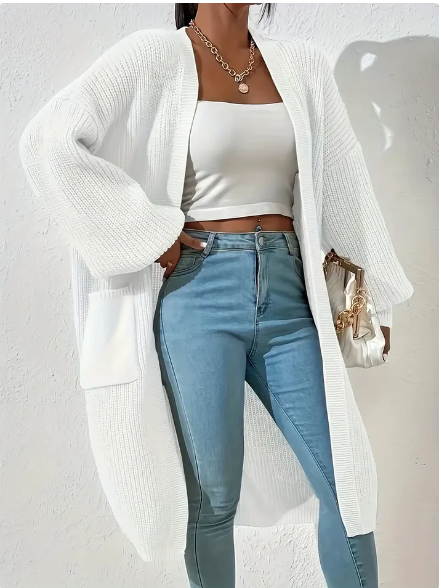 Chaqueta de punto informal mujer - Vestiria