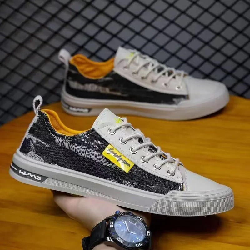 Zapatillas Hombre Deportivas Lona Urbana Modernas