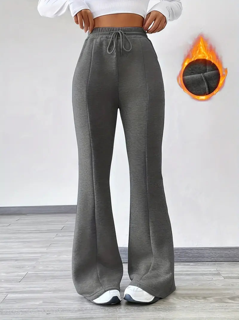 Pantalón Deportivo Ancho de Algodón Suave - Vestiria