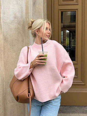 Jersey Rosa Mujer Cálido y Suave - Vestiria