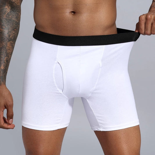 Boxer Cortos Hombre Algodón Natural - Vestiria
