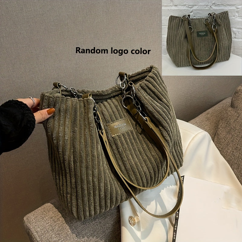 Bolso Bandolera de Piel con Cadena