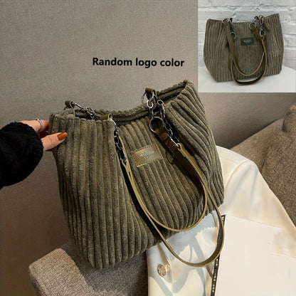 Bolso Bandolera de Piel con Cadena