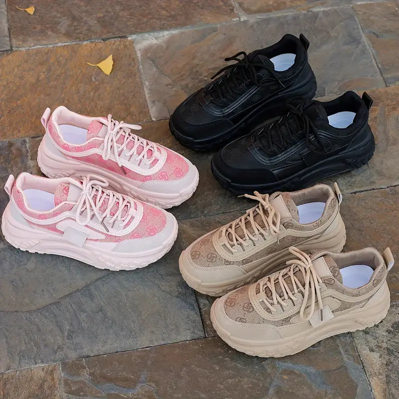 Zapatillas Bajas Florales Femeninas - Vestiria