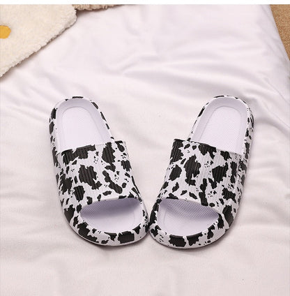 Pantuflas mujer leopardo suaves y cálidas