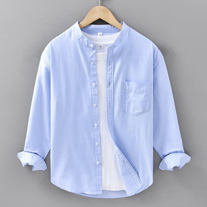 Camisa Hombre Algodón Suave Relajada - Vestiria
