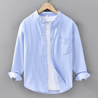 Camisa Hombre Algodón Suave Relajada - Vestiria