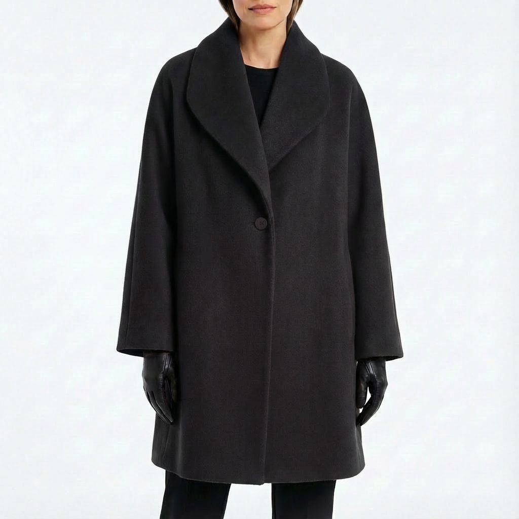 Abrigo Oversized Mujer Cálido y Amplio