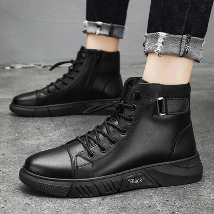 Botas Negras Cuero - Vestiria