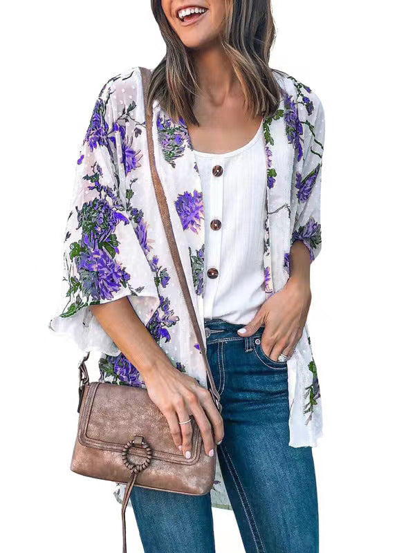 Top Mujer Estampado Floral Alegre