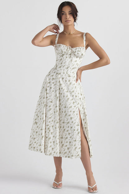 Vestido Floral Mujer Estampado Elegante