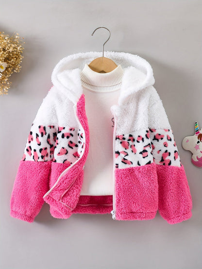Chaqueta Niña Leopardo Abrigada - Vestiria