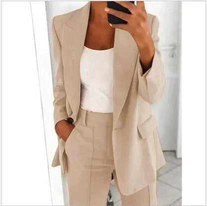 Traje Chaqueta y Pantalón Mujer Elegante