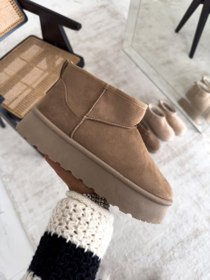 Botas Mujer Plataforma Suela Gruesa Elevadas