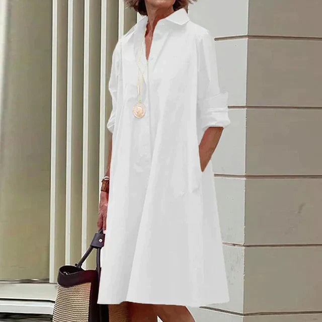 Vestido Boho de Mujer con Mangas Largas