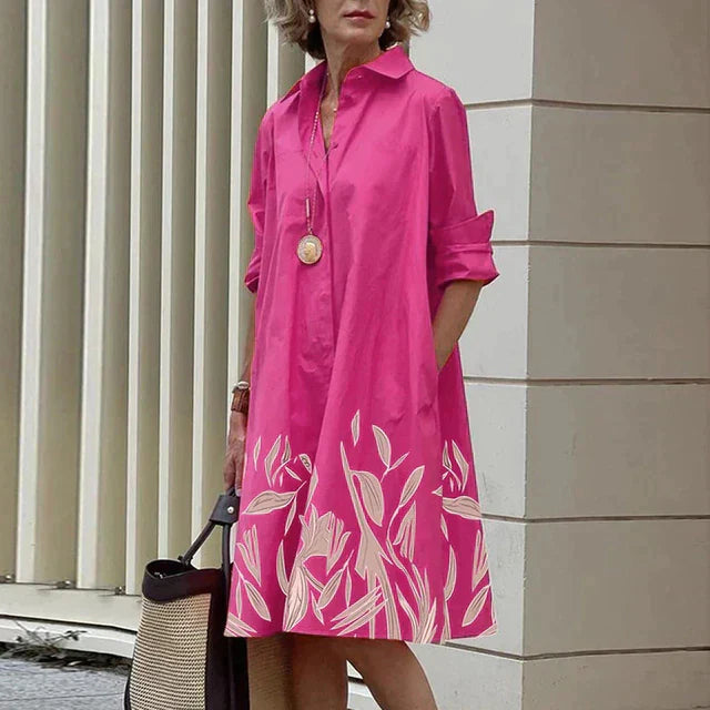 Vestido Boho de Mujer con Mangas Largas