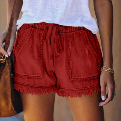 Pantalones cortos jeans estilo casual