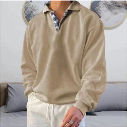 Jersey Hombre Cuadros Relajado