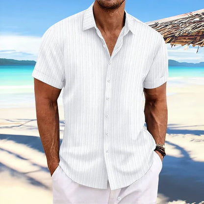 Camisa Manga Corta Estilo Relajado
