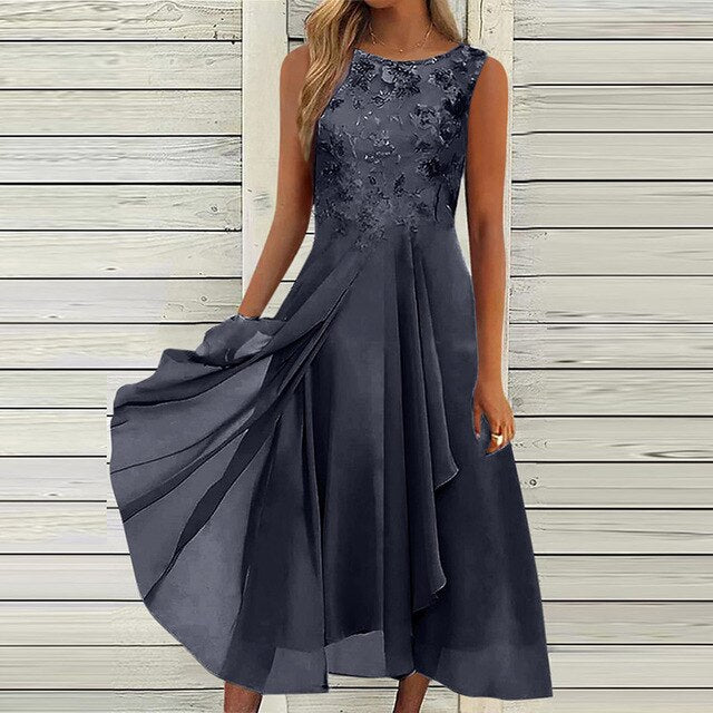 Vestido Ligero de Verano con Diseño Elegante